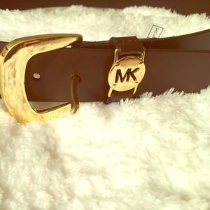 Authentic genuine leather Michael Kors belt