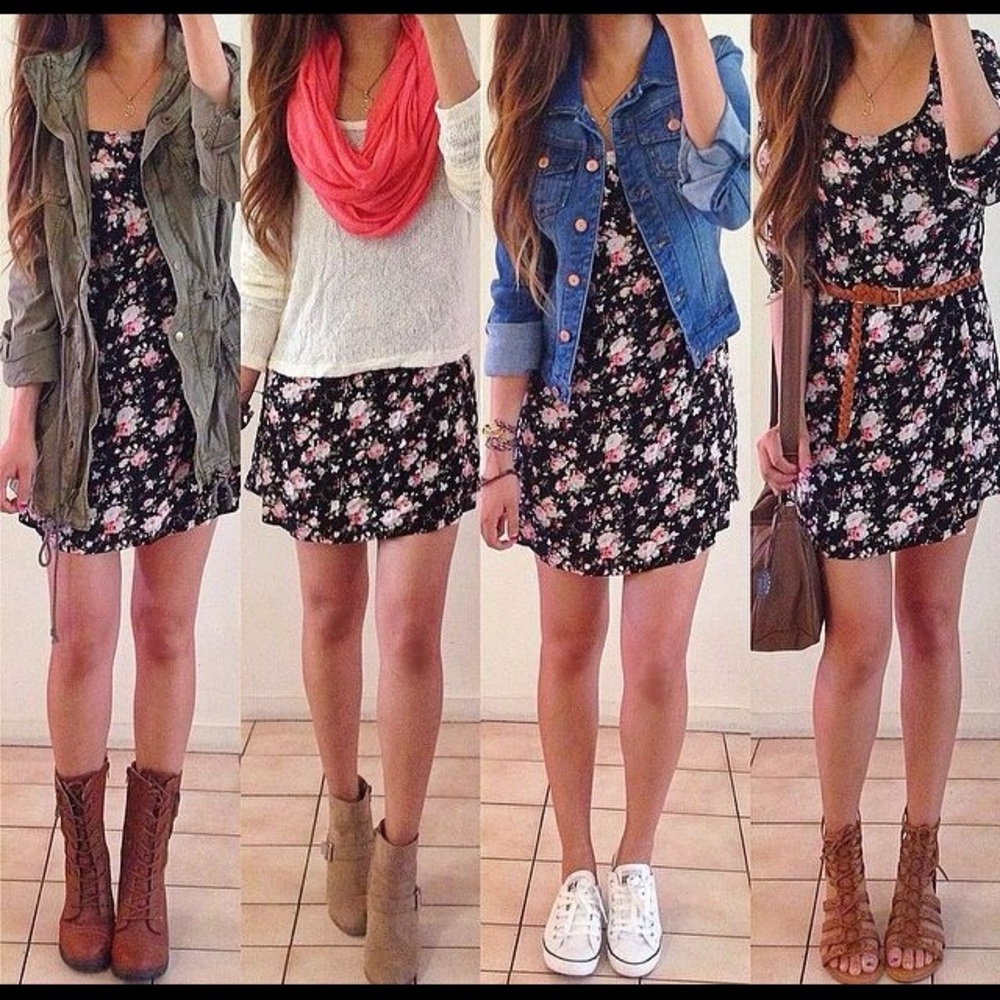 Flowery dress
