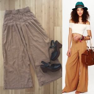 ✨SALE✨ Free People Wide Leg Linen Pants 2