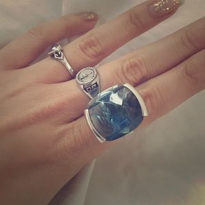 Aquamarine Cocktail Ring