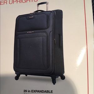 Navy Ricard ltwt 29" upright spinner luggage
