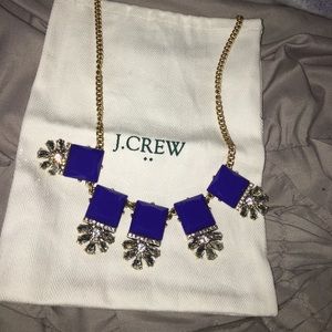 JCrew Factory Blue Statement Necklace