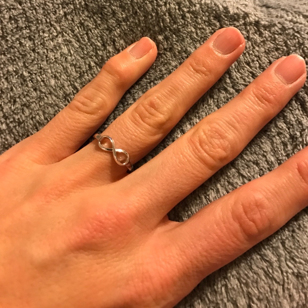 Infinity ring!! 925 silver