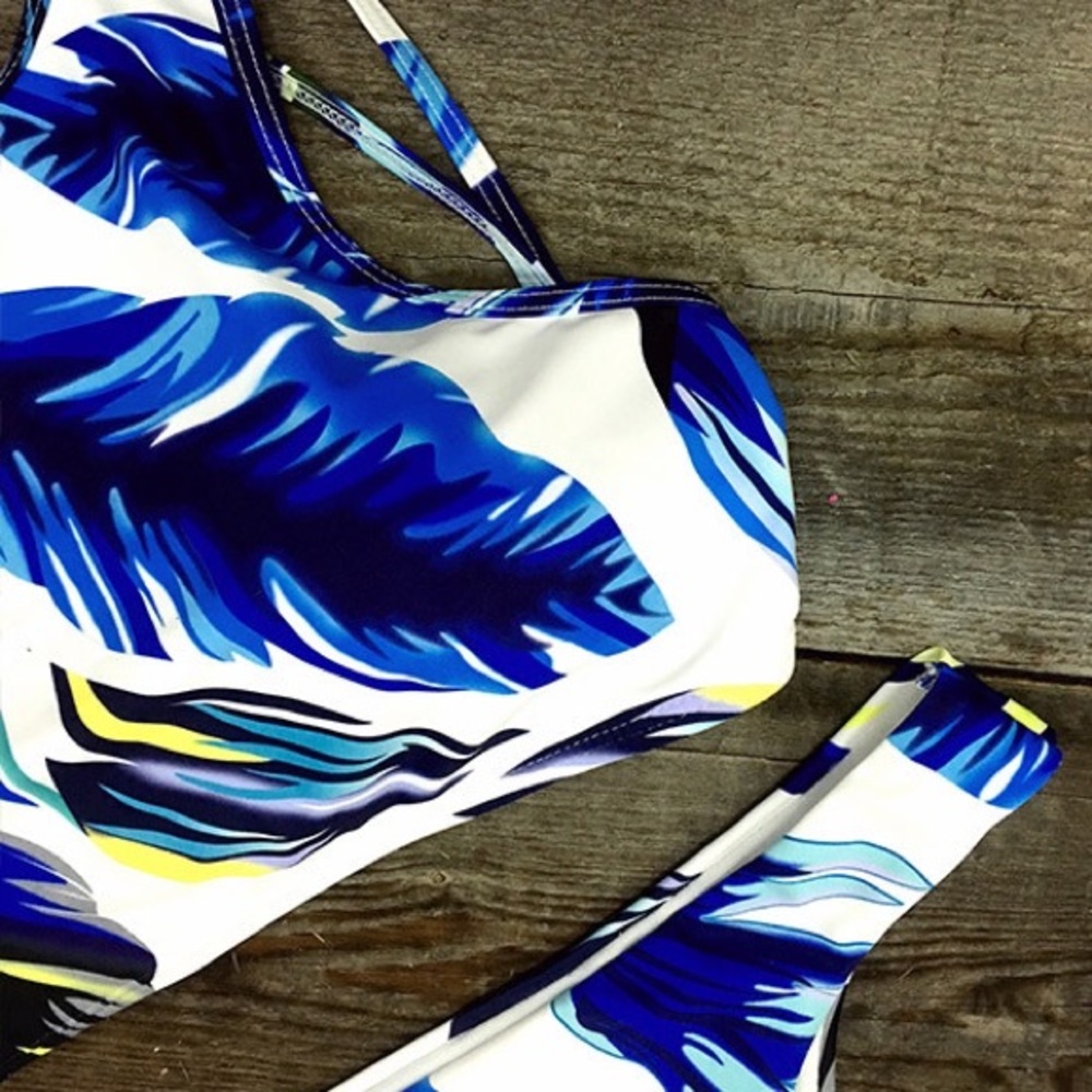 🆕 Criss Cross Open Back Bikini Set - Picture 3 of 5