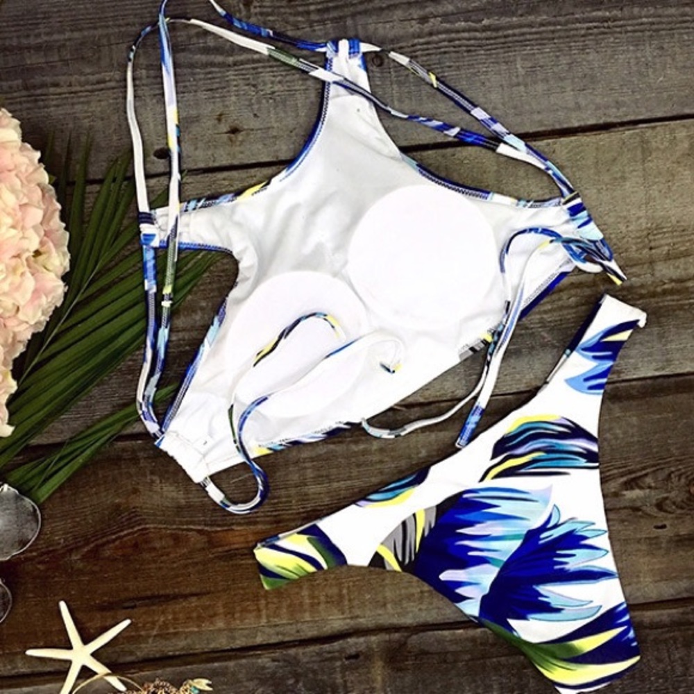 🆕 Criss Cross Open Back Bikini Set - Picture 4 of 5