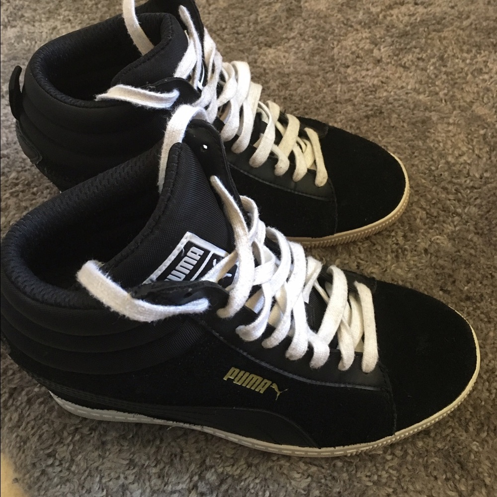 Puma wedge shoes