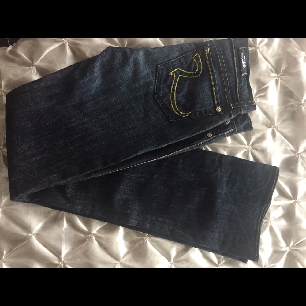 Authentic Rock and Republic Jeans