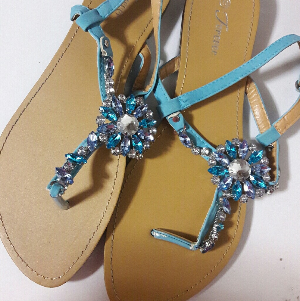 Rhinestone Sandals