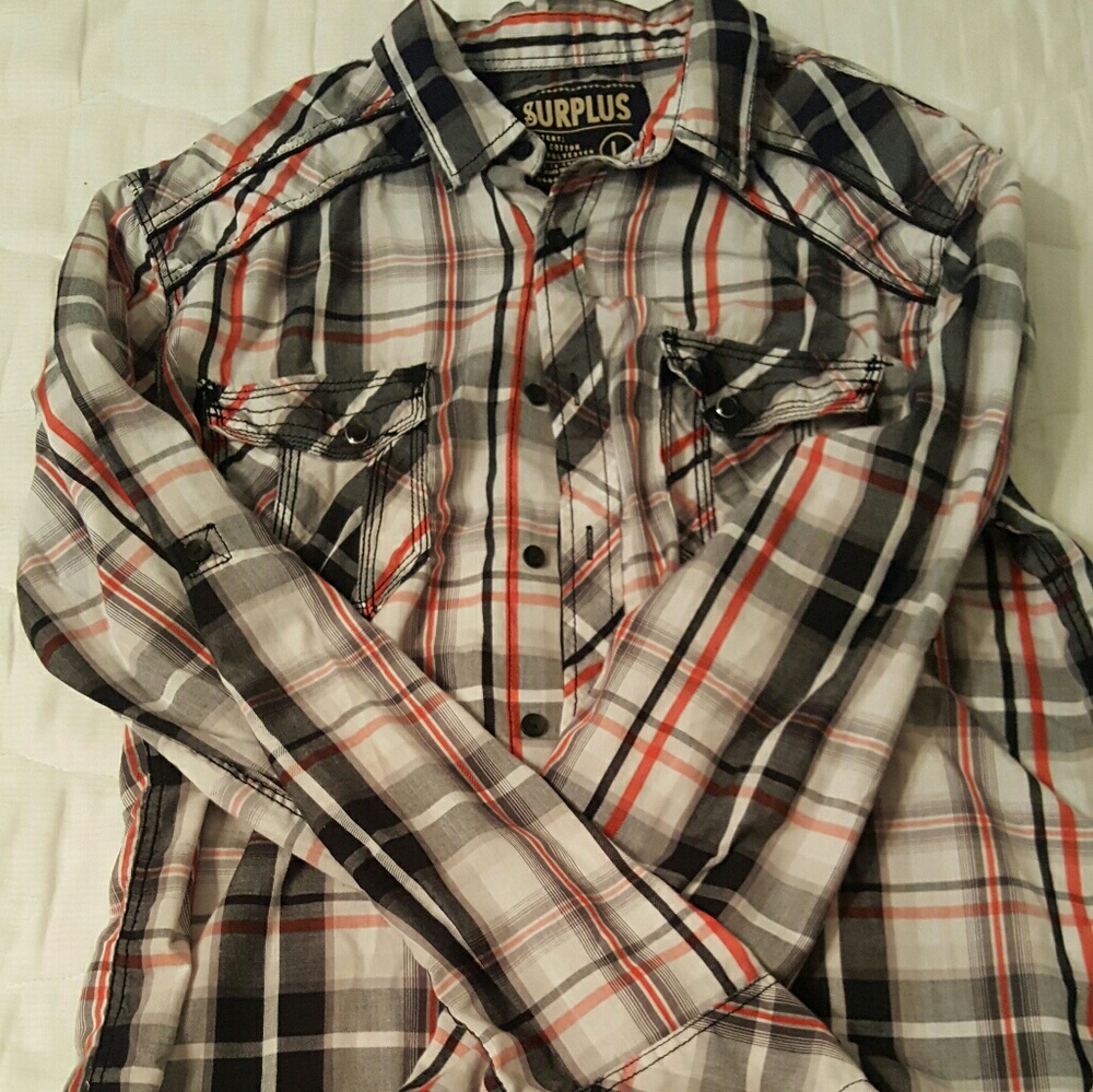 Surplus button down long sleeve