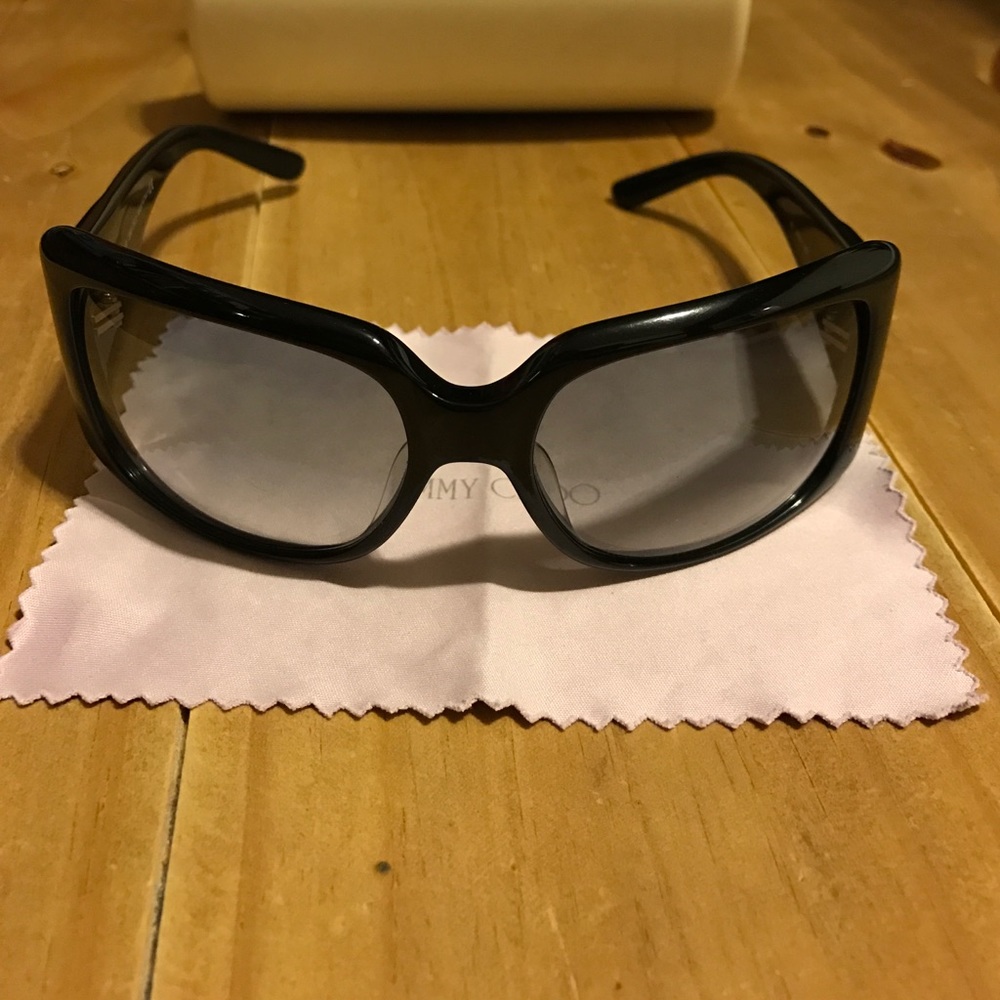 Jimmy choo woman's sunglasses black