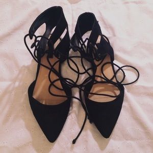 Forever XXI Lace Up Flats✨