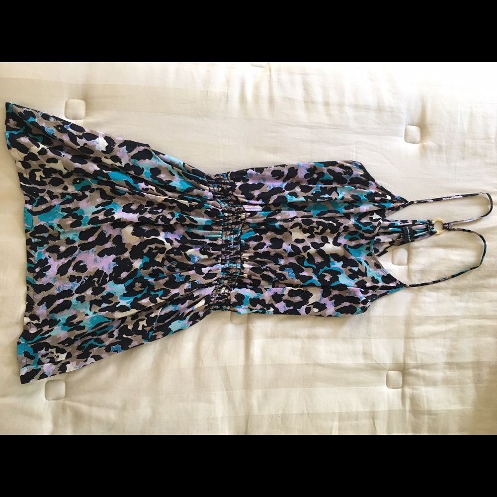 Karina Grimaldi Cheetah Silk Dress