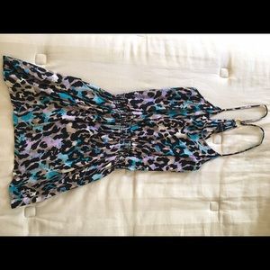 Karina Grimaldi Cheetah Silk Dress