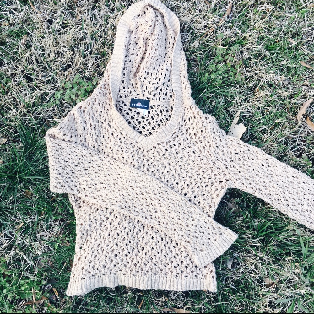 Crochet sweater