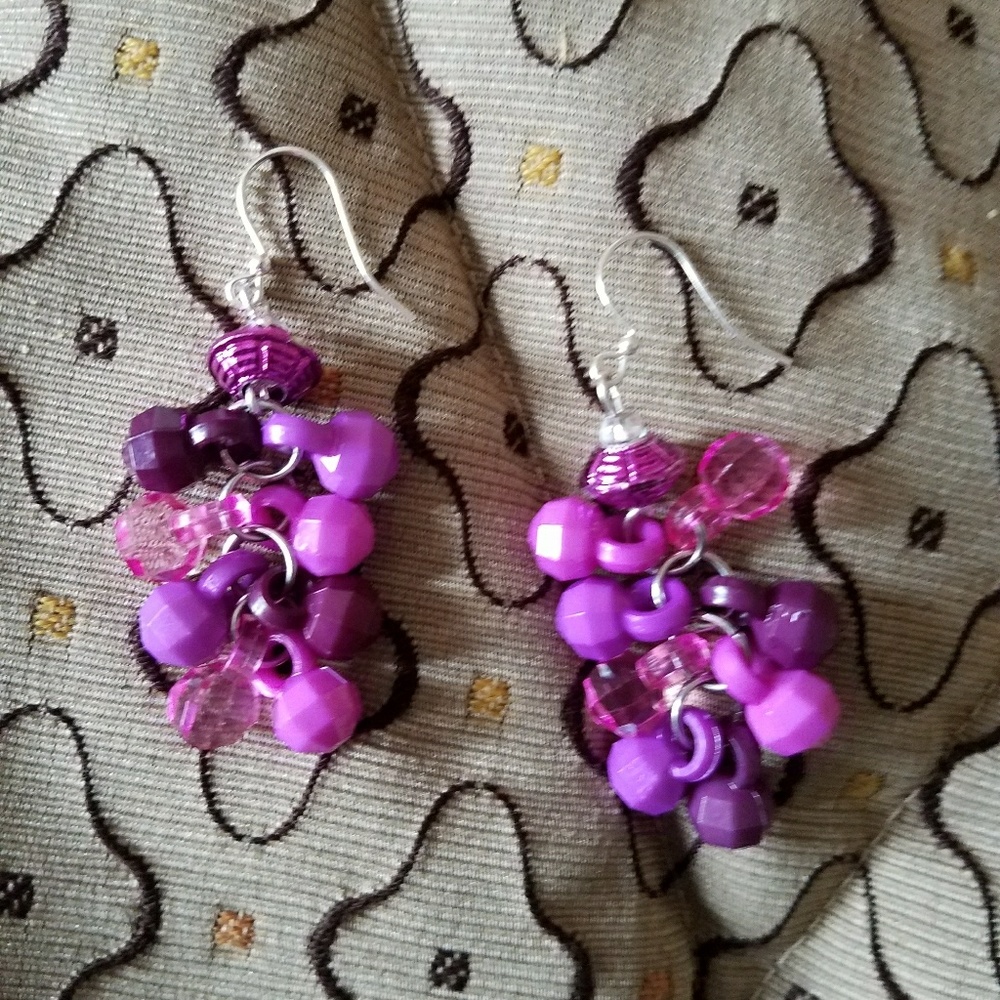 Two pair of beautiful hand made earrings