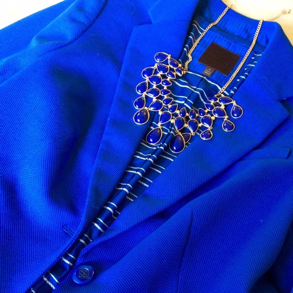 The Limited Jackets & Blazers - The Limited Cobalt  Blue Blazer 💙