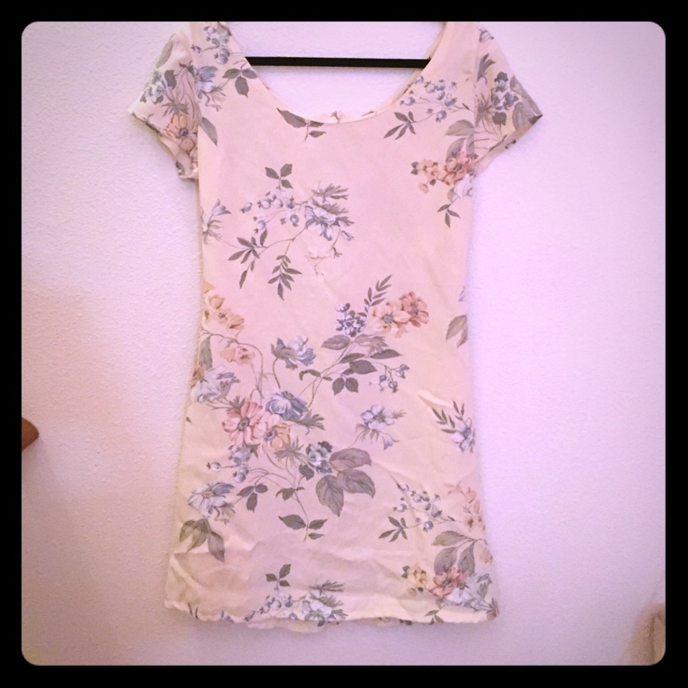 Vintage floral dress