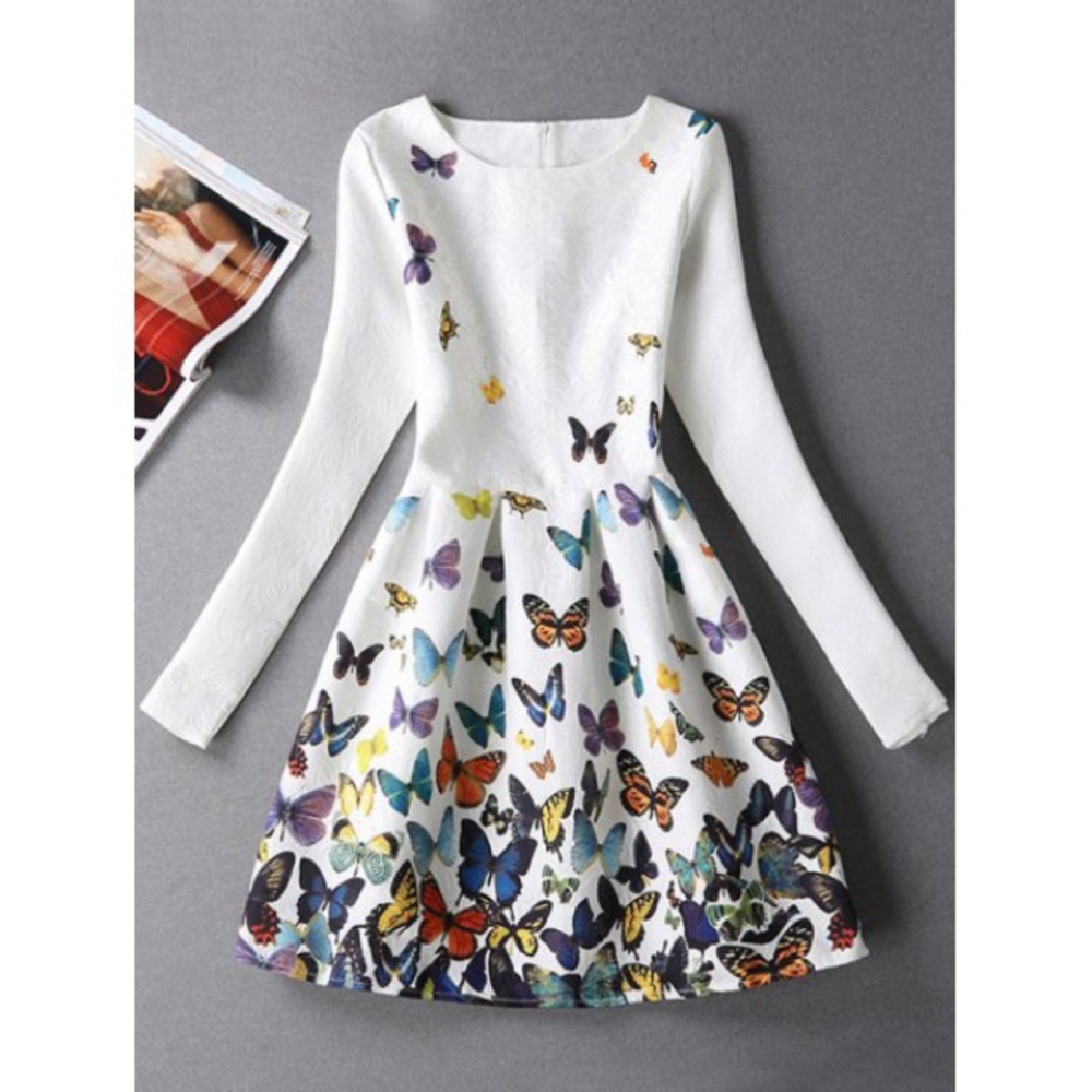 ONLY ONE LEFT! 🦋Gorgeous Long Sleeve Dress🦋