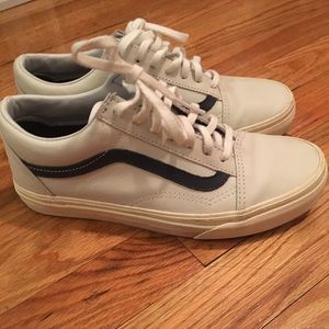 Leather Lace-Up Vans Sz 6.5