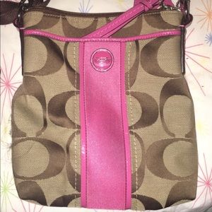 Coach cross body bag