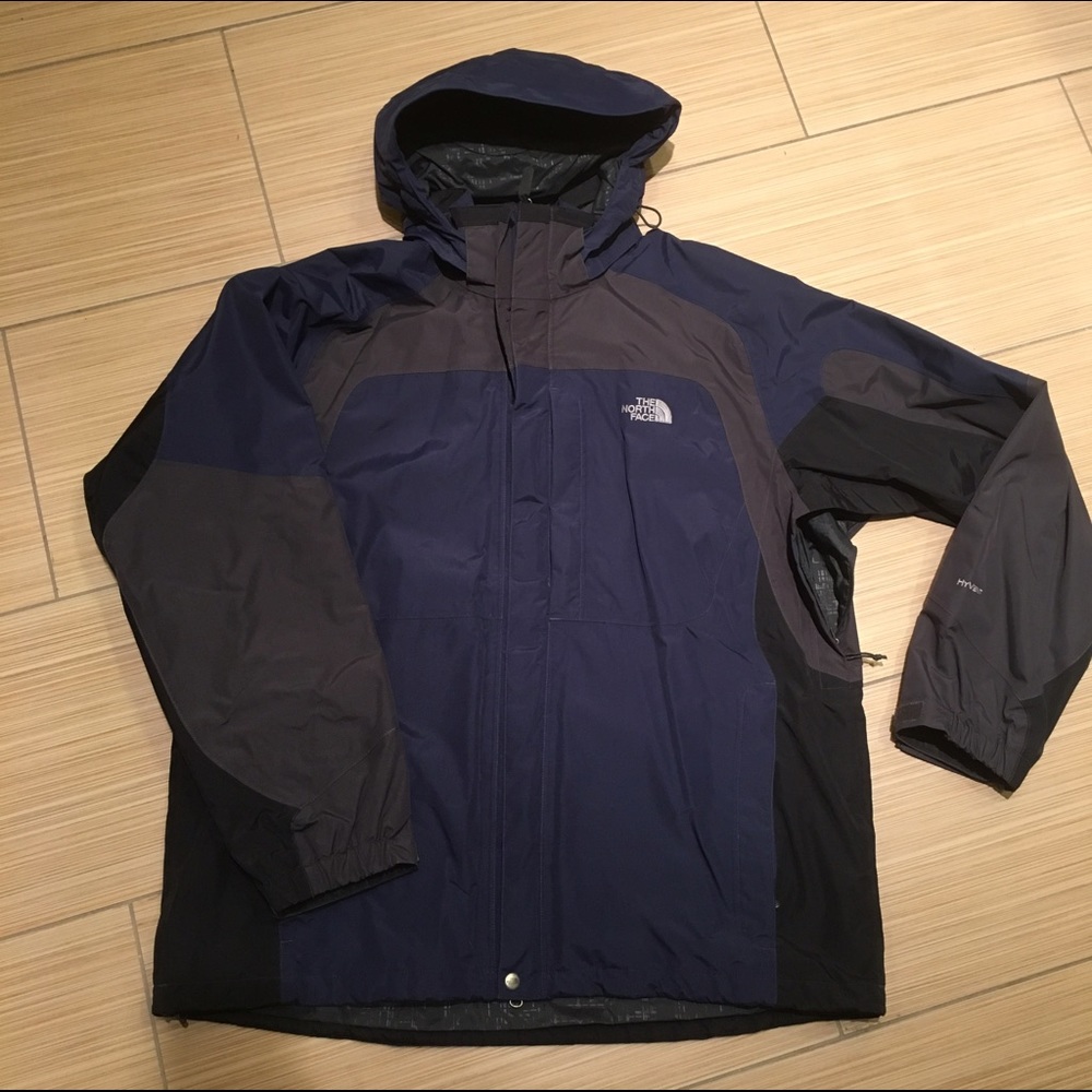 North Face Hyvent winter Jacket Navy