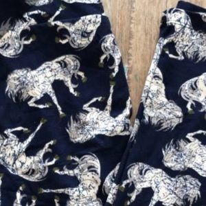 Never Worn LuLaRoe OS Horse Leggings