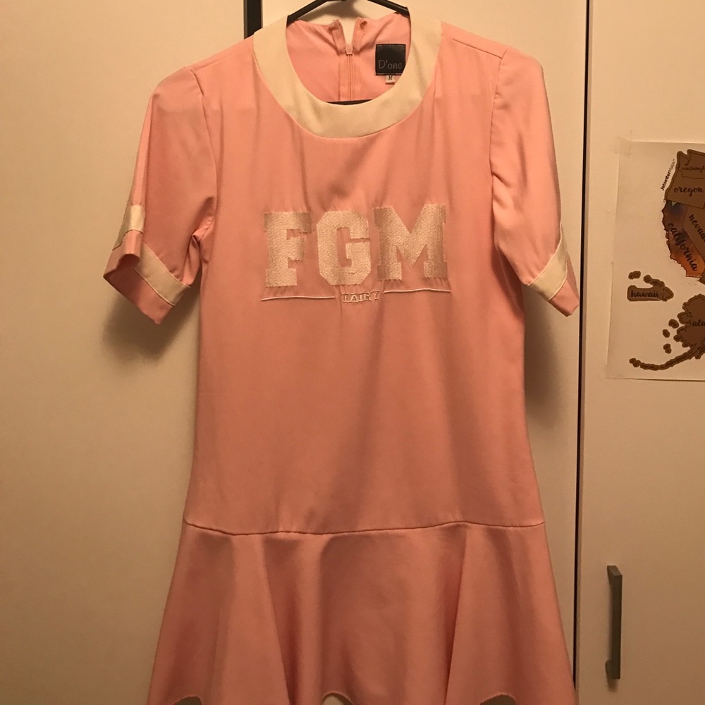 Pink dress