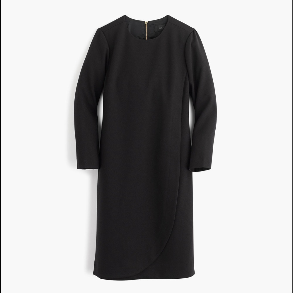 J.Crew • Petite • Overlapped Shift Dress