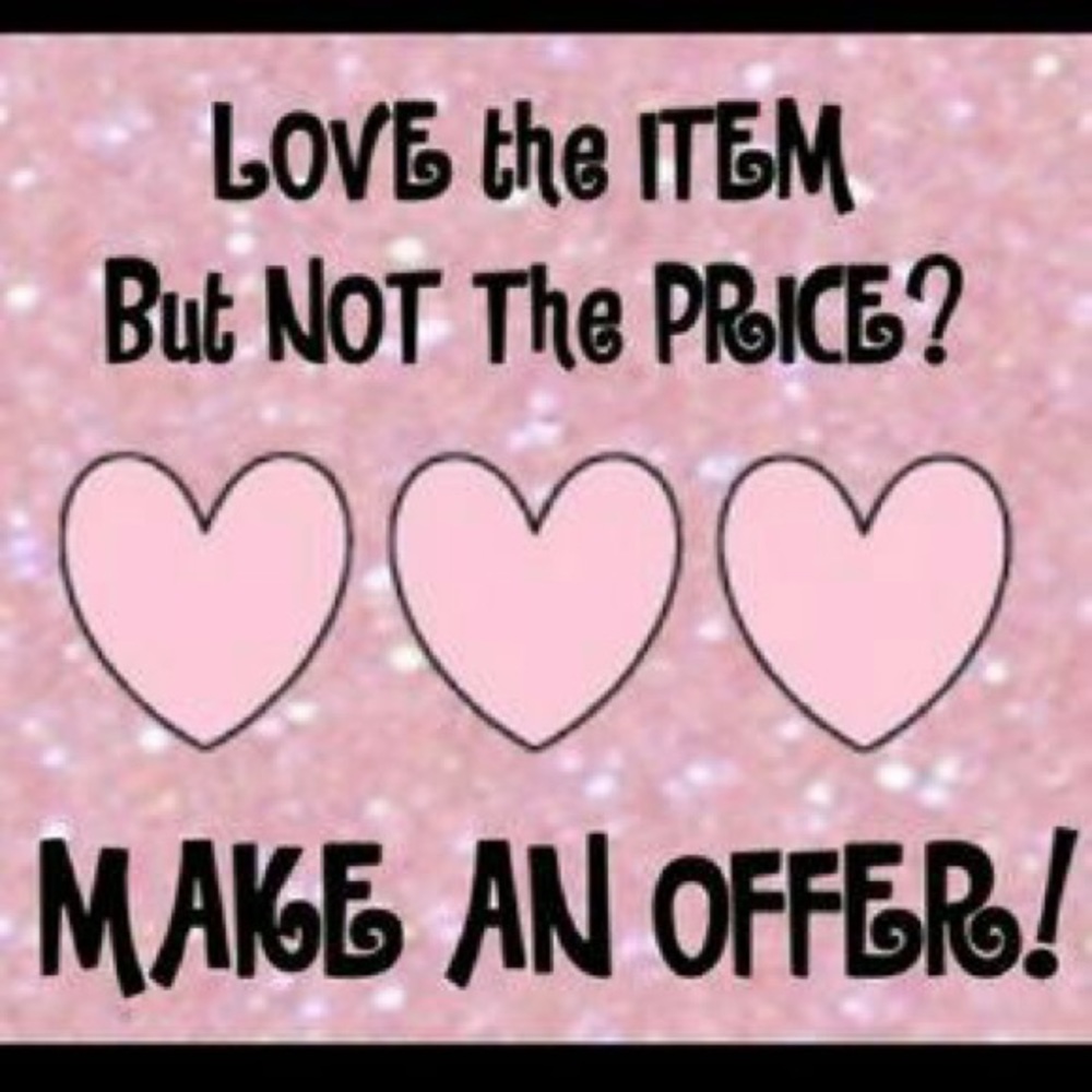 Offers always considered, accepted, or countered!