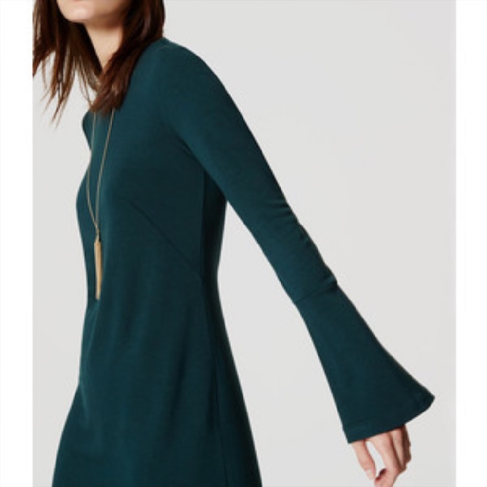 Loft Bell-Sleeved Dress