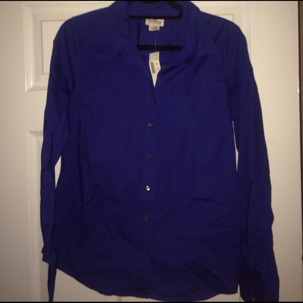 J.Crew Women's button up NWT