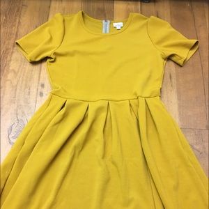 Mustard golden yellow Amelia lularoe