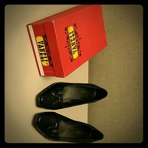 Vintage Vaneli black shoes sz 9M