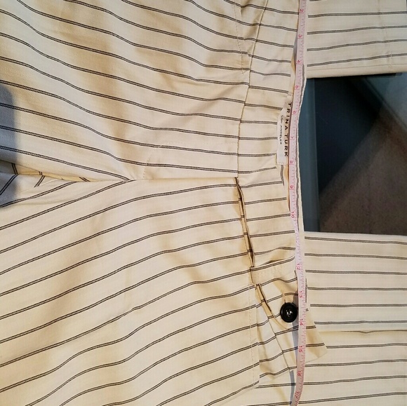Trina Turk Wide Leg Pinstripe Pant - Picture 6 of 9