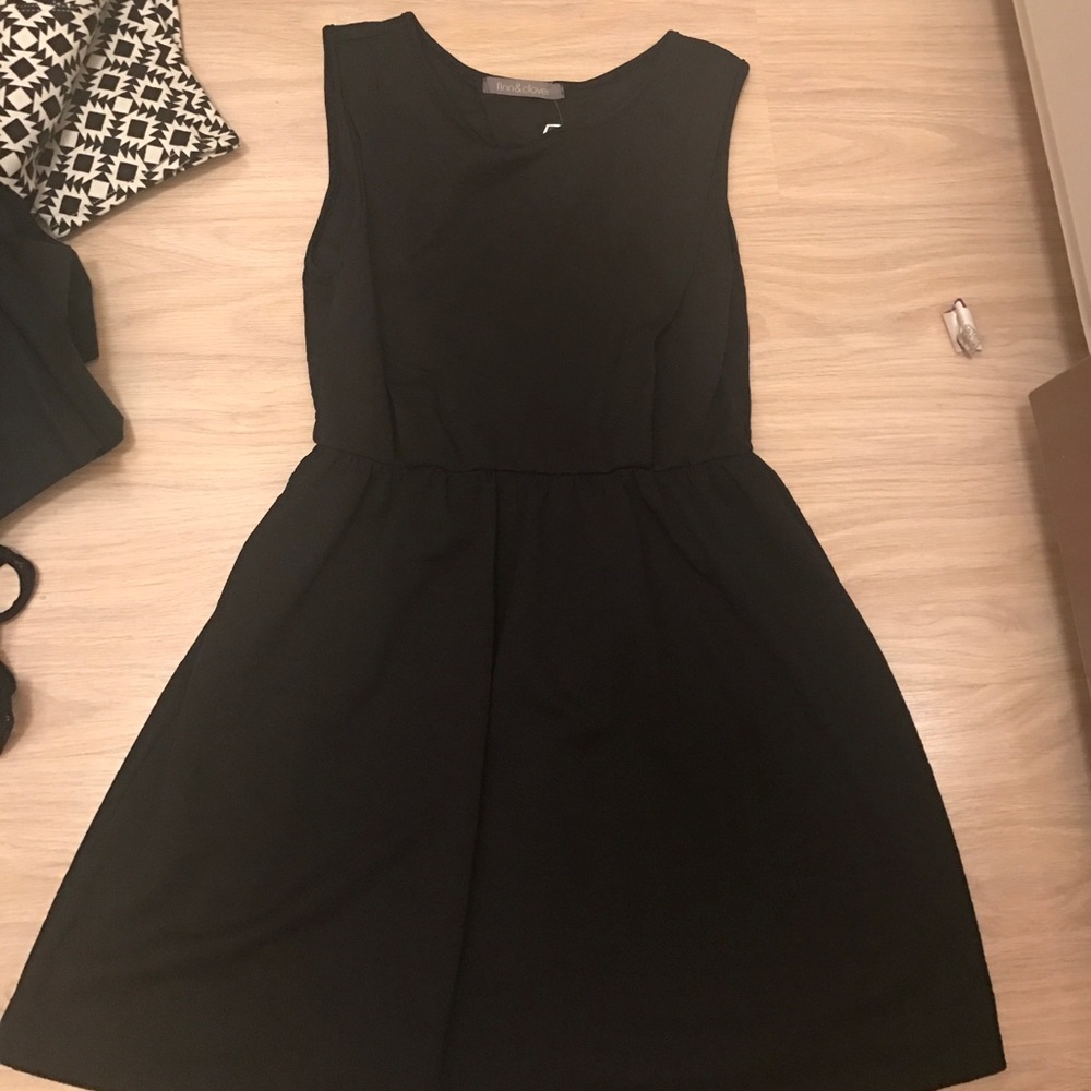 Finn and Clover open back dress