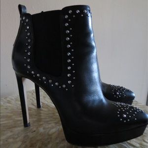 Michael Kors studded booties size 6.
