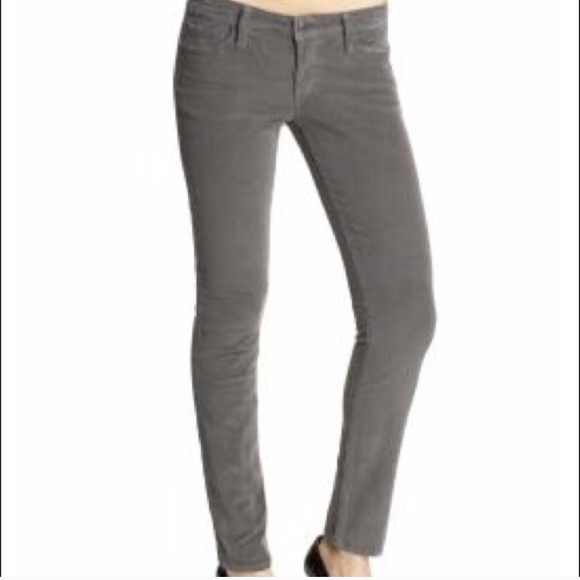 J. Crew Gray Corduroy Pants size 24 - Picture 2 of 5