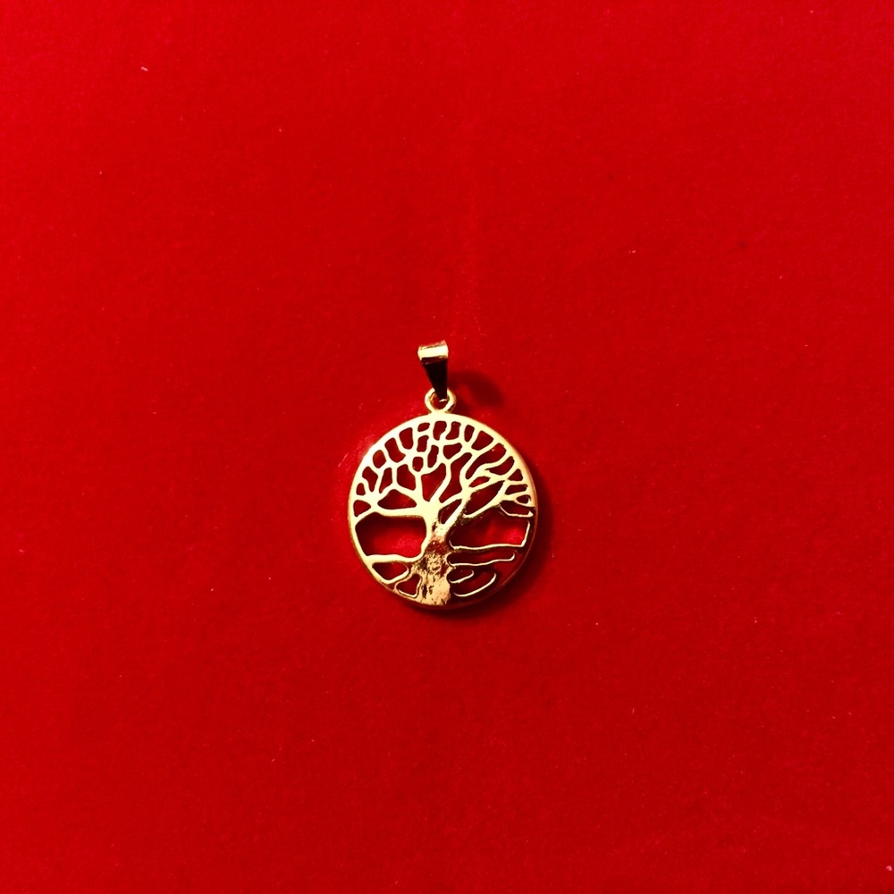 18kt Gold Plated Tree of Life Pendant