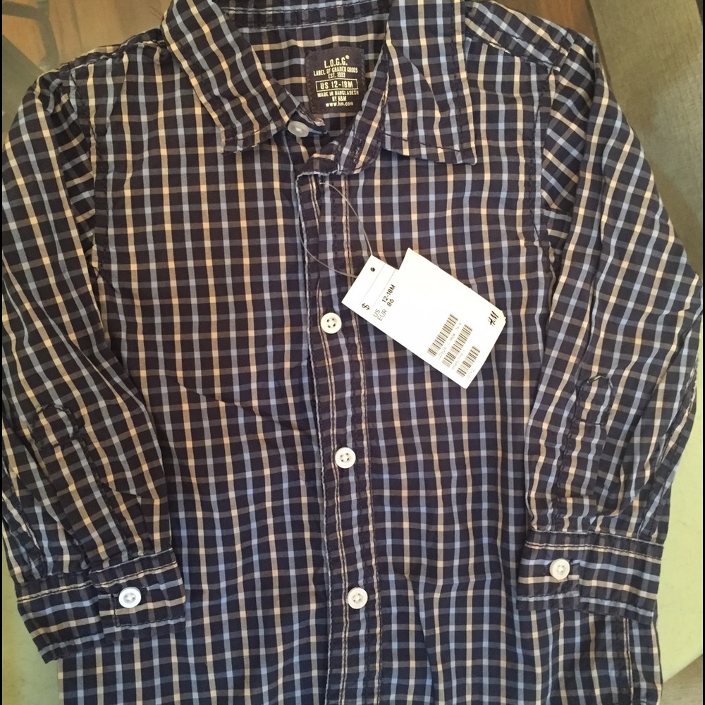 Boys Button Up Shirt