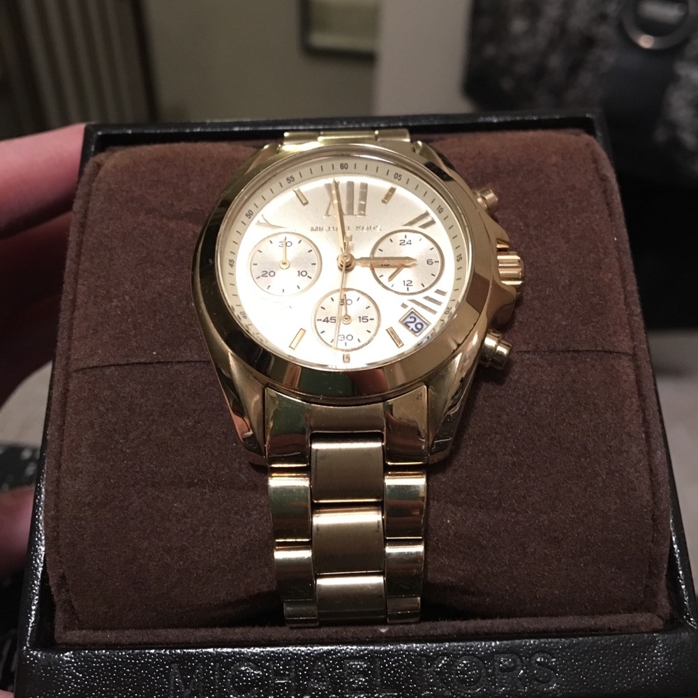 Gold Michael Kors Watch. Barely worn