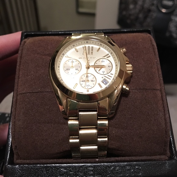 Gold Michael Kors Watch. Barely worn main image 5