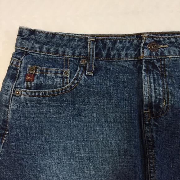 4/$20 LEI Jean Denim Mini Skirt Size 7 - Picture 2 of 7