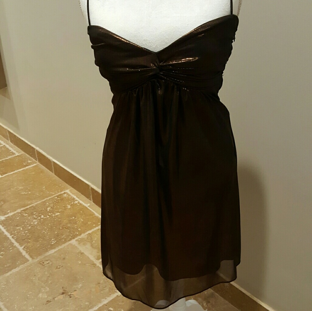 Copper/bronze dress