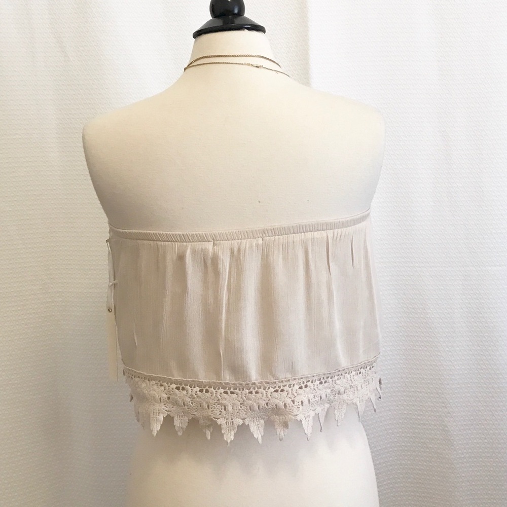 Cream Crochet Top - Picture 7 of 7