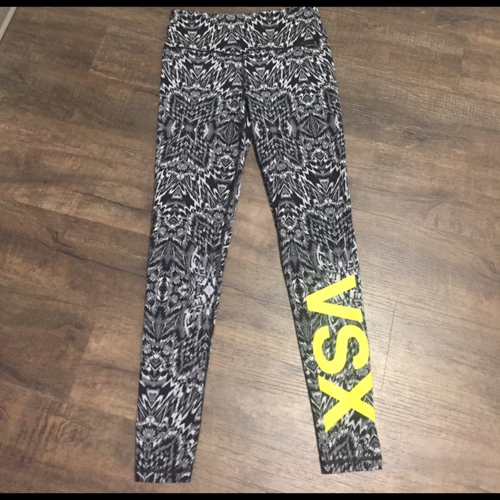 VSX Victoria's Secret workout sport pant with NEON