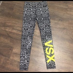 VSX Victoria's Secret workout sport pant with NEON