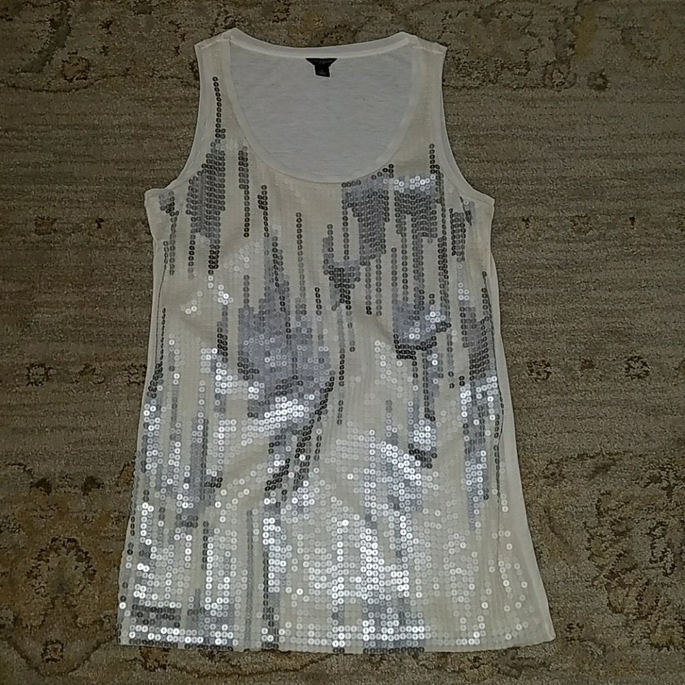 Ann Taylor Fancy Sleveless Top