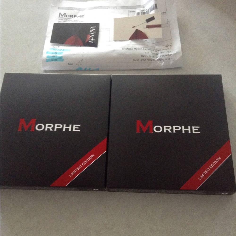 Morphe limited edition palettes