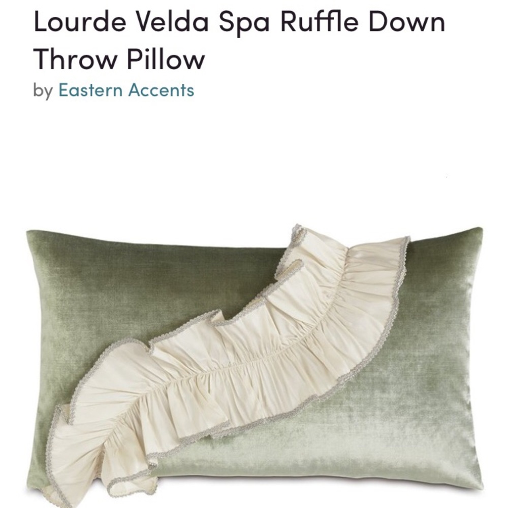 Eastern Accents Lourde Velda Spa Pillow Cover
