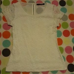 Limited White Lace Blouse